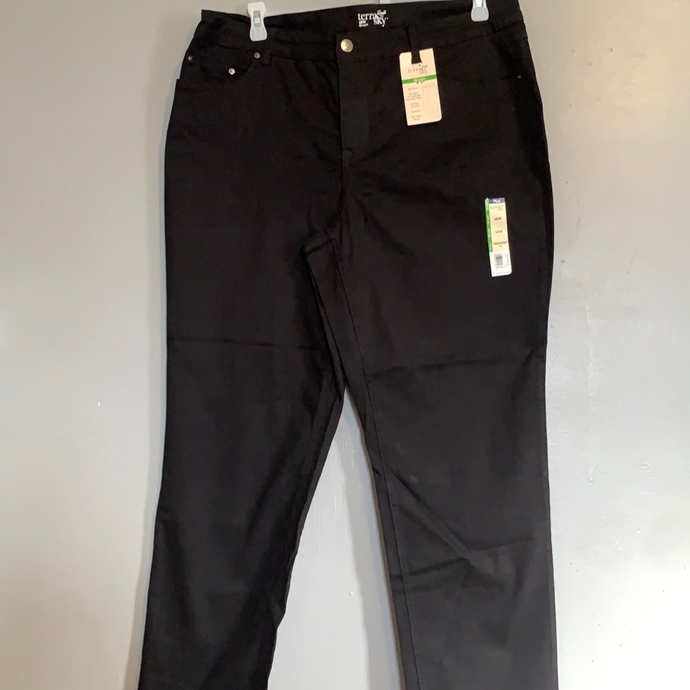 Terra & Sky Straight Leg Jean - Plus Size
